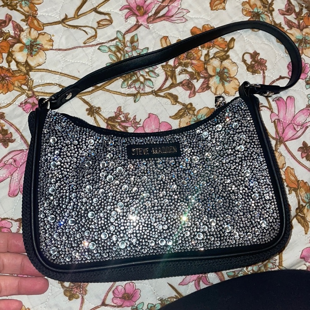 Steve Madden sparkle shoulder bag
